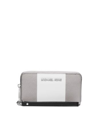 michael kors large jet set travel wallet