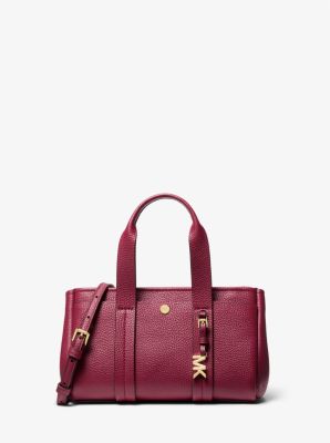 Umhängetasche Romee Extra-Small aus gekrispeltem Leder