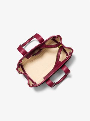 Umhängetasche Romee Extra-Small aus gekrispeltem Leder