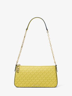 Pochette Empire Medium mit Signature-Logomuster und Kette image number 0