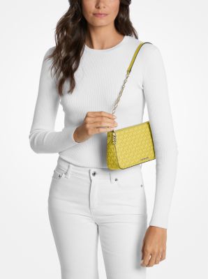 Pochette Empire Medium mit Signature-Logomuster und Kette image number 2