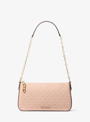 Pochette Empire Medium mit Signature-Logomuster und Kette image number 0