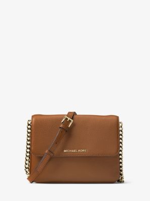 Bedford Pebbled Leather Crossbody Bag Michael Kors