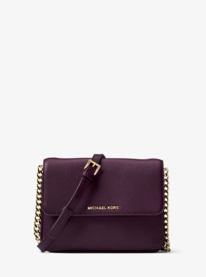 michael kors bedford handbag purple