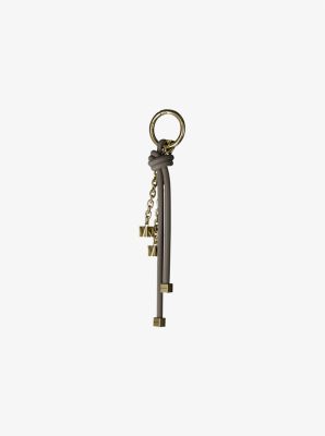 Gold-Tone and Cord Bag Charm