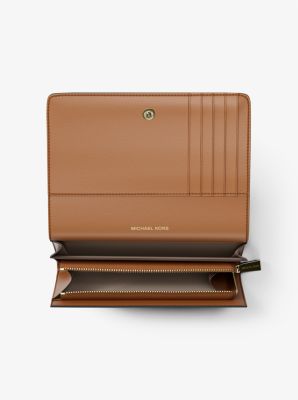 Brieftasche Jet Set Large mit Signature-Logomuster