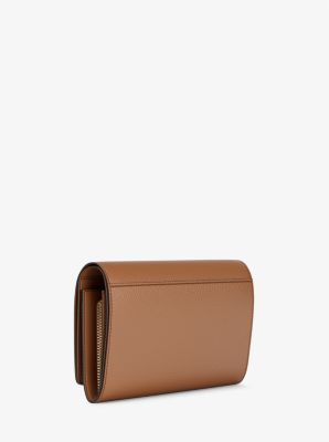 Jet Set Large Pebbled Leather Wallet