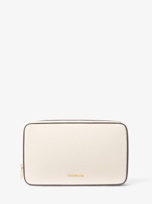 Medium Pebbled Leather Tech Organizer