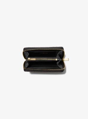 Jet Set Small Snake Embossed Leather Wallet image number 1