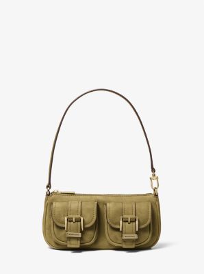 Petite pochette convertible Zoe en suède