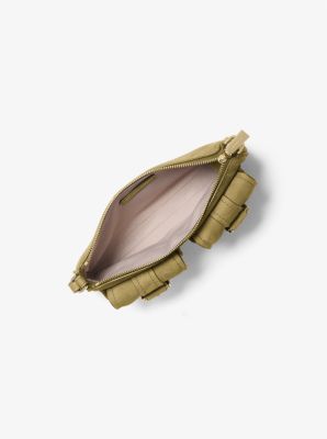 Petite pochette convertible Zoe en suède