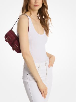 Zoe Small Suede Convertible Pochette