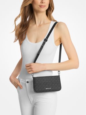 Wandelbare Pochette Bryant Small mit Signature-Logomuster image number 2