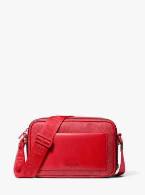 Maeve Large Signature Logo Crossbody Bag