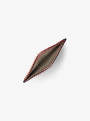 Porte-cartes Jet Set en cuir grainé
