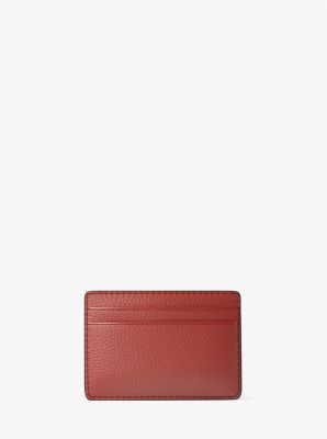 Porte-cartes Jet Set en cuir grainé