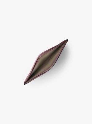 Jet Set Pebbled Leather Card Case image number 2