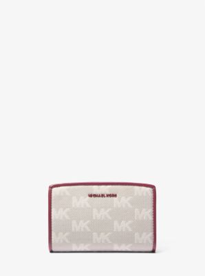 Brieftasche Bryant Medium aus Jacquard mit Logomuster image number 0