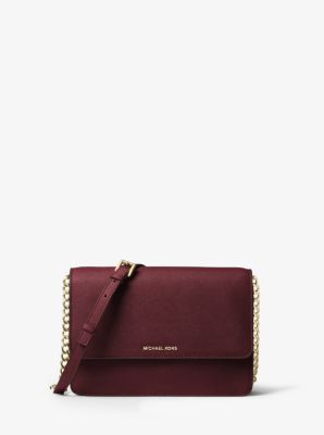 Daniela Large Leather Crossbody | Michael Kors