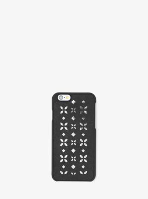 Perforated Leather Phone Case For Iphone 6 6s Michael Kors