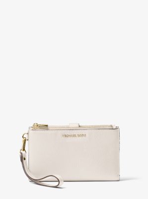 Adele Leather Smartphone Wallet in LIGHT SAND | Michael Kors