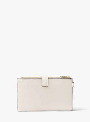 Adele Leather Smartphone Wallet in LIGHT SAND | Michael Kors