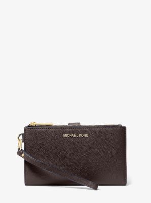 Michael kors large wristlet sale best sale