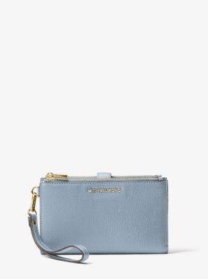 grey michael kors wallet