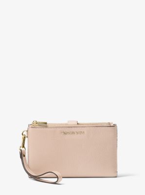 adele leather smartphone wristlet