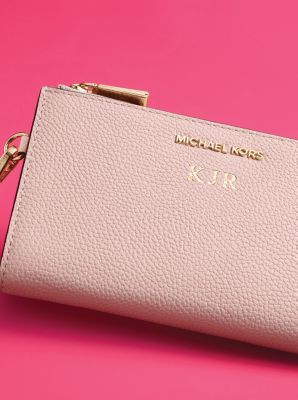 Michael kors adele pebbled leather smartphone on sale wallet