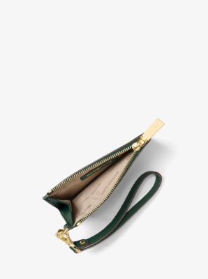 Monedero de piel in VERDE DEPORTIVO | Michael Kors