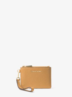 Michael kors mercer pebble leather coin purse sale