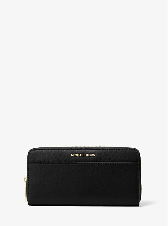 Saffiano Leather Continental Wallet image number 0