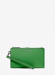 Adele Leather Smartphone Wallet    - PALM GREEN - 32T7SAFW4L