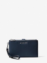 Adele Leather Smartphone Wallet    - NAVY - 32T7SAFW4L