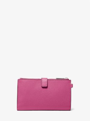 Adèle Or Rose - pochette cuir femme Rose,Doré