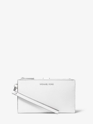 Michael Kors Everlyn Large Convertible Tote Graphic Logo MK Black White +  Wallet