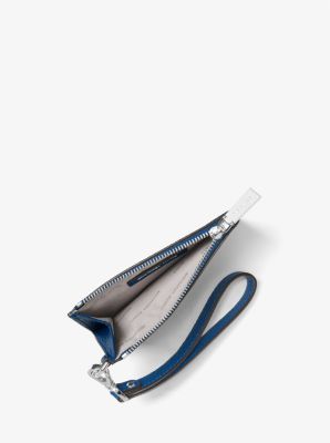Leather Coin Purse in RIVER BLUE | Michael Kors