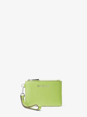 Michael Kors - Bradshaw Woven Leather Convertible Shoulder Bag (Color:  Lime) HANDBAG REVIEW!! 