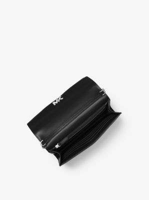 Michael kors mott leather clutch sale