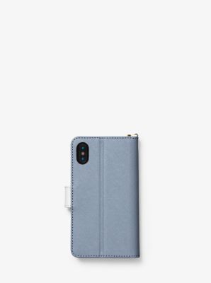 Michael michael kors folio sale leather iphone x phone case