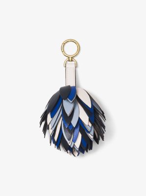 michael kors pom pom keyring