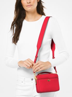 Michael kors mott mini clearance logo and leather crossbody