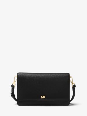 Pebbled Leather Convertible Crossbody Bag Michael Kors