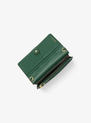Pebbled Leather Convertible Crossbody Bag image number 1