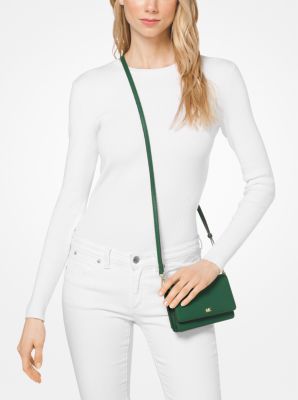 Pebbled Leather Convertible Crossbody Bag image number 3