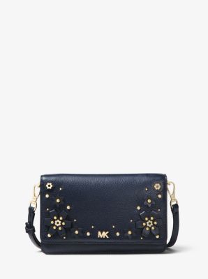 mercer pebbled leather smartphone crossbody