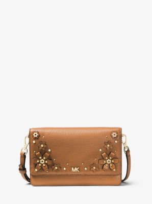 MICHAEL Michael Kors MK Lucie Small Pebbled Leather Crossbody Bag