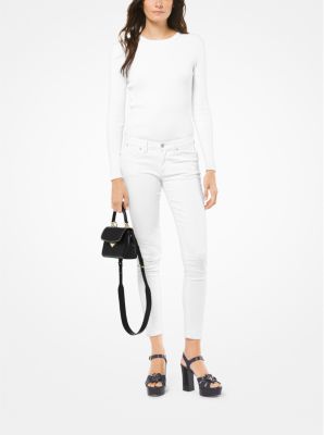 MICHAEL Michael Kors + Ava Extra-Small Scalloped Leather Crossbody