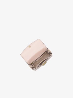 Michael Michael Kors Ava Extra-Small Leather Crossbody Light Pink with Dust  Bag